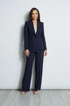Elie Tahari Asymmetrical Panel Blazer -Elie Tahari Sales 2023 E7087103 STARGAZER 1HERO727