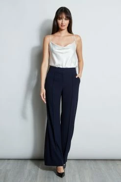 Elie Tahari Wide Leg Pant -Elie Tahari Sales 2023 E7087203 STARGAZER E707G503 FRESHPEARL 1Hero 1538