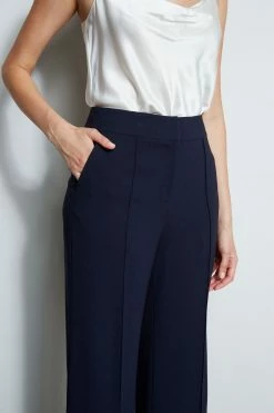 Elie Tahari Wide Leg Pant -Elie Tahari Sales 2023 E7087203 STARGAZER E707G503 FRESHPEARL 2front 1548