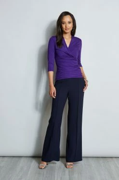 Elie Tahari Wide Leg Pant -Elie Tahari Sales 2023 E756X503 PLUM E7087203 STARGAZER 1Hero 112 648367d1 155e 4748 85bc e66a1879e098
