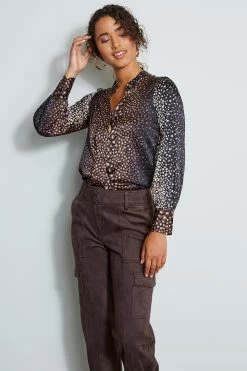 Elie Tahari Vegan Suede Utility Pant 10 Elie Tahari Vegan Suede Utility Pant -Elie Tahari Sales 2023 E8013202 ESPRESSO