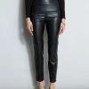 Elie Tahari Vegan Leather Legging -Elie Tahari Sales 2023 E802R103 HERRINGBONE E80AM213 BLACK ETR14103 BLACK 2front 709