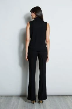 Elie Tahari Silk Zebra Print Sweater -Elie Tahari Sales 2023 E8087103 BLACK E8087203 BLACK E85X5513 MULTI 3back 1234