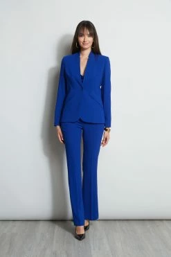 Elie Tahari Notched Collar Panel Blazer 9 Elie Tahari Notched Collar Panel Blazer -Elie Tahari Sales 2023 E8087203 KLEINBLUE E8087103 KLEINBLUE E807G513 KLEINBLUE 1HERO 1976