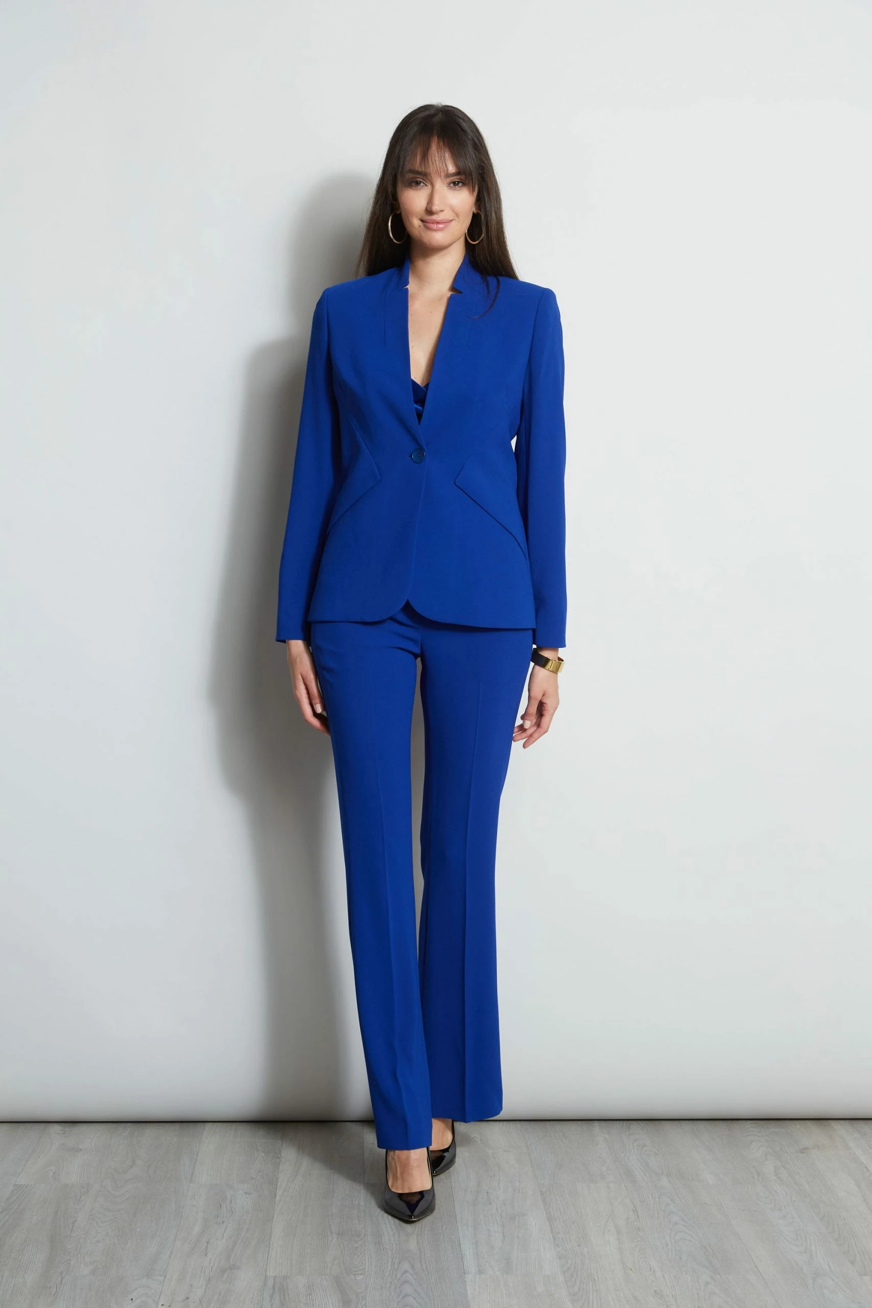 Elie Tahari Notched Collar Panel Blazer 5 Elie Tahari Notched Collar Panel Blazer - Image 3