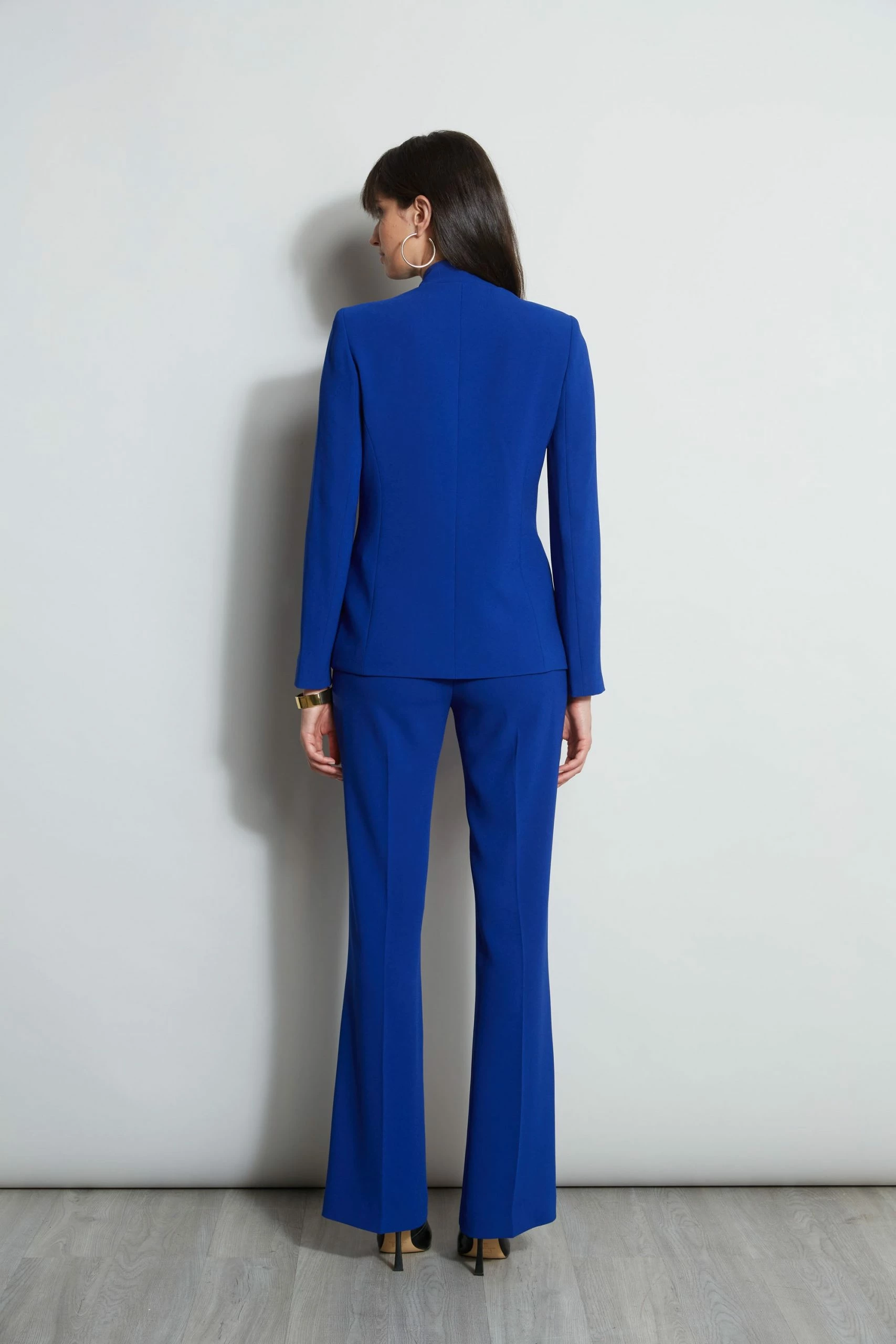 Elie Tahari Notched Collar Panel Blazer 7 Elie Tahari Notched Collar Panel Blazer - Image 5