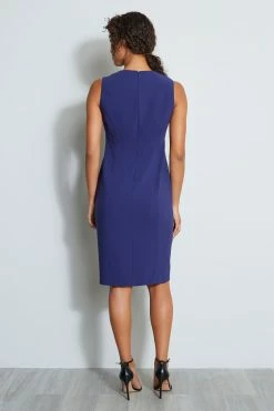 Elie Tahari Cut Out Dress -Elie Tahari Sales 2023 E8087612 ENCHANTED 23back 1439