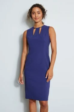 Elie Tahari Cut Out Dress -Elie Tahari Sales 2023 E8087612 ENCHANTED 2front 1432