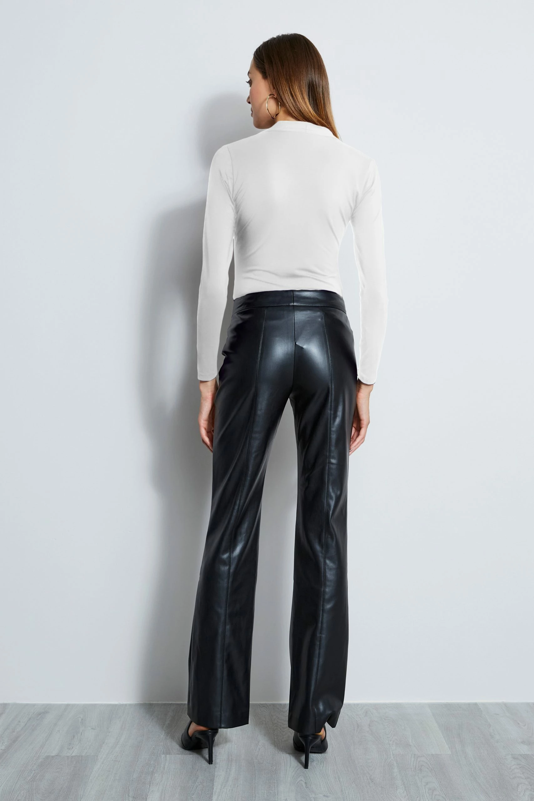 Elie Tahari Pleated V-Neck Knit 5 Elie Tahari Pleated V-Neck Knit - Image 3