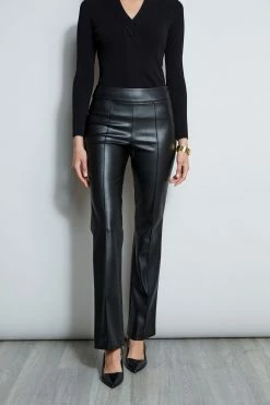 Elie Tahari Vegan Leather Pant