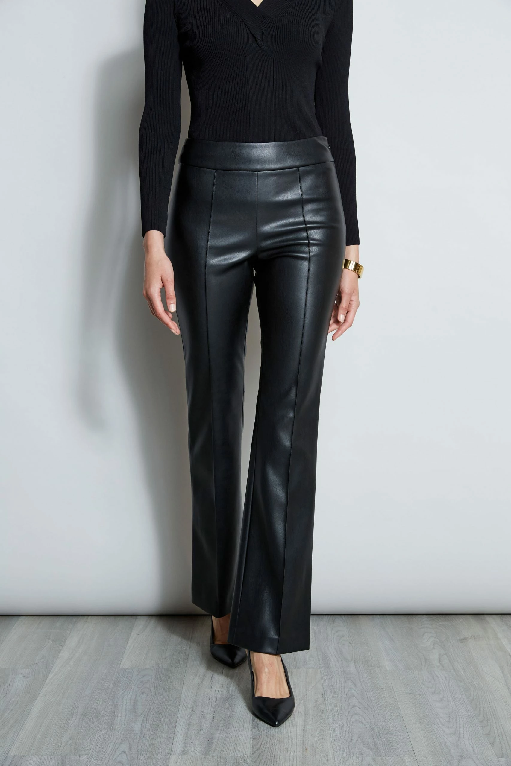 Elie Tahari Vegan Leather Pant 6 Elie Tahari Vegan Leather Pant - Image 4
