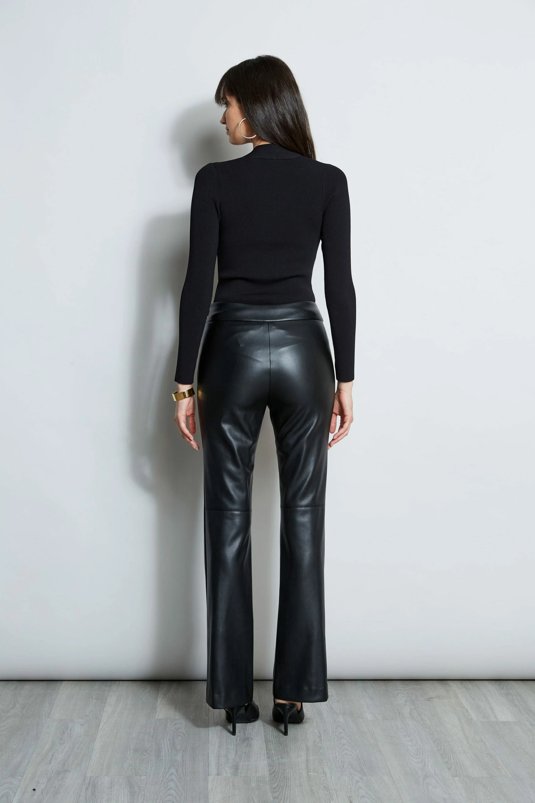 Elie Tahari Vegan Leather Pant 8 Elie Tahari Vegan Leather Pant - Image 6