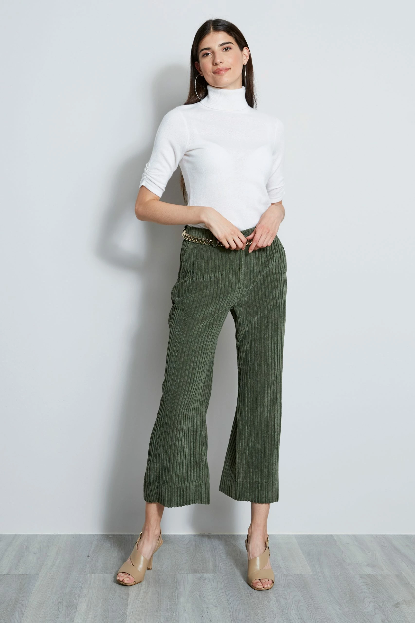 Elie Tahari Cropped Corduroy Pant 4 Elie Tahari Cropped Corduroy Pant - Image 2
