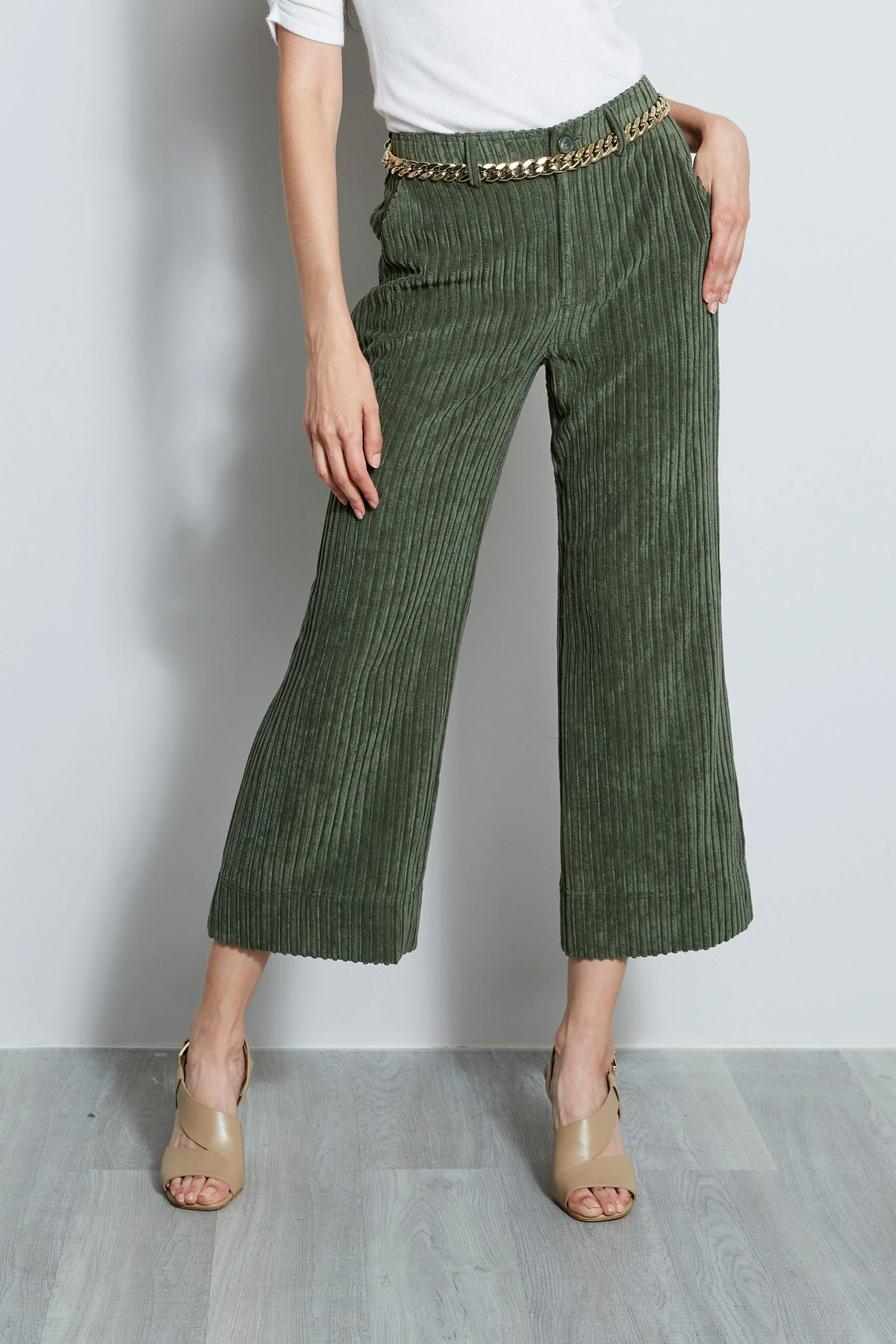 Elie Tahari Cropped Corduroy Pant 3 Elie Tahari Cropped Corduroy Pant
