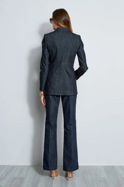 Elie Tahari Denim Blazer 9 Elie Tahari Denim Blazer -Elie Tahari Sales 2023 E902P102 DENIM DENIMBLAZER 3BACK 1331 1