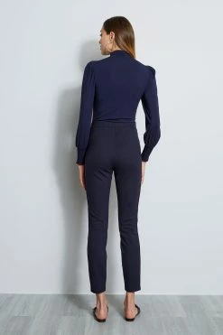 Elie Tahari Track Stripe Legging -Elie Tahari Sales 2023 E902W202 TRACKSTRIPELEGGING WOMEN SPANTS 3BACK 3161