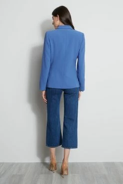 Elie Tahari Side Panel Blazer -Elie Tahari Sales 2023 E9087102 SIDEPANELBLAZER JACKET 3back 2897