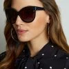 Elie Tahari Oversized Detail Sunglasses -Elie Tahari Sales 2023 EL167 BLACK 1HERO 036