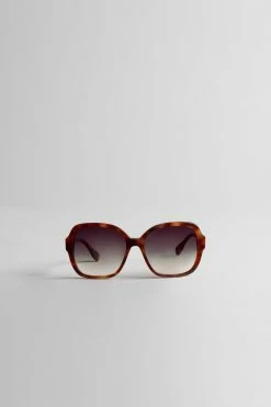 Elie Tahari Oversized Tortoise Sunglasses