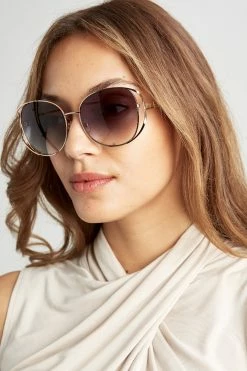 Elie Tahari Metal Round