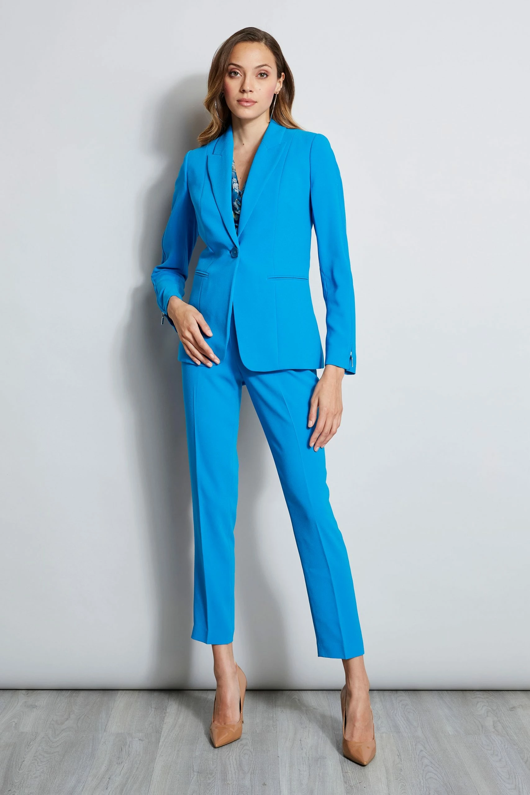 Elie Tahari Zip Sleeve Blazer 5 Elie Tahari Zip Sleeve Blazer - Image 3