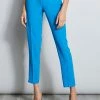 Elie Tahari Slim Crepe Pant 2 Elie Tahari Slim Crepe Pant -Elie Tahari Sales 2023 EN087212 PERSIANBLUE EN087112 PERSIANBLUE EN045512 BLUE 1HERO 1110