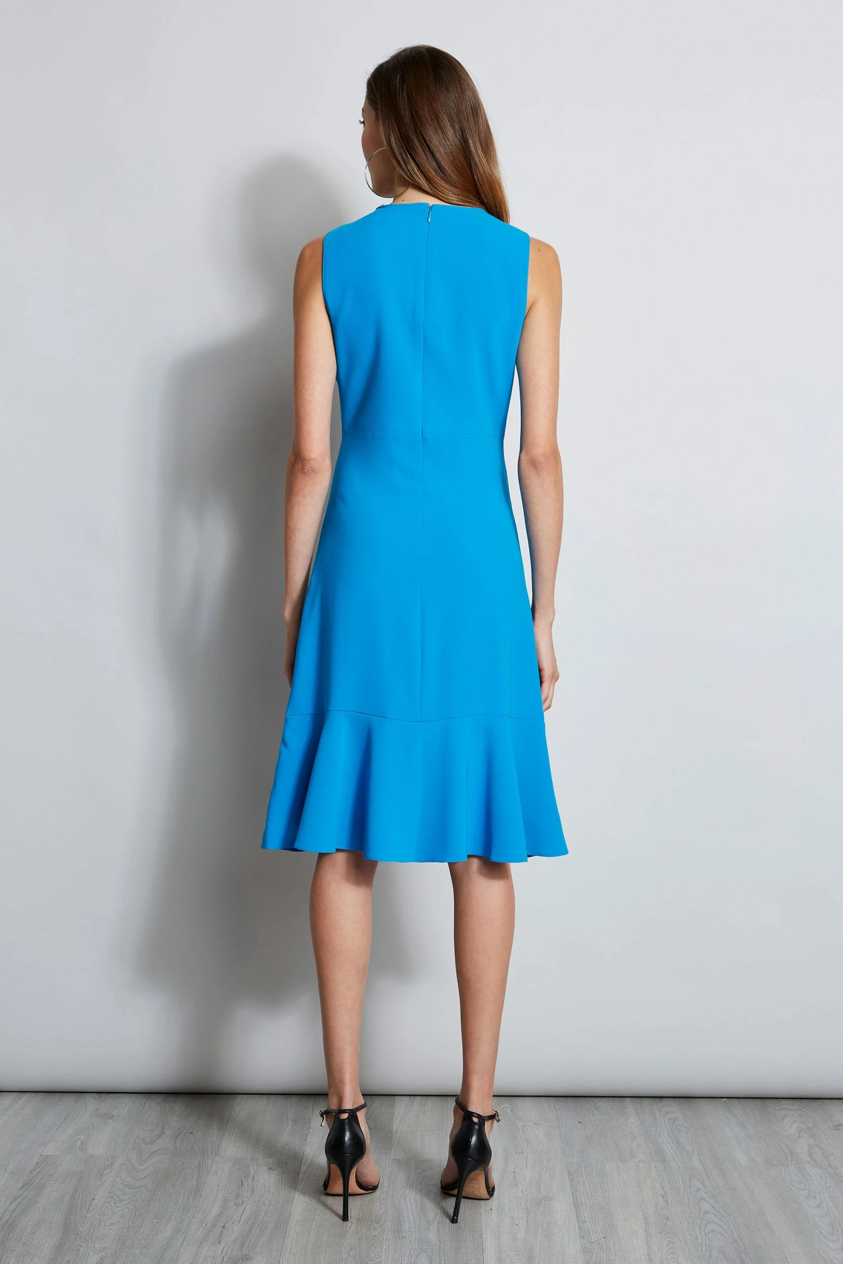 Elie Tahari Embroidered Fit & Flare Dress 6 Elie Tahari Embroidered Fit & Flare Dress - Image 4
