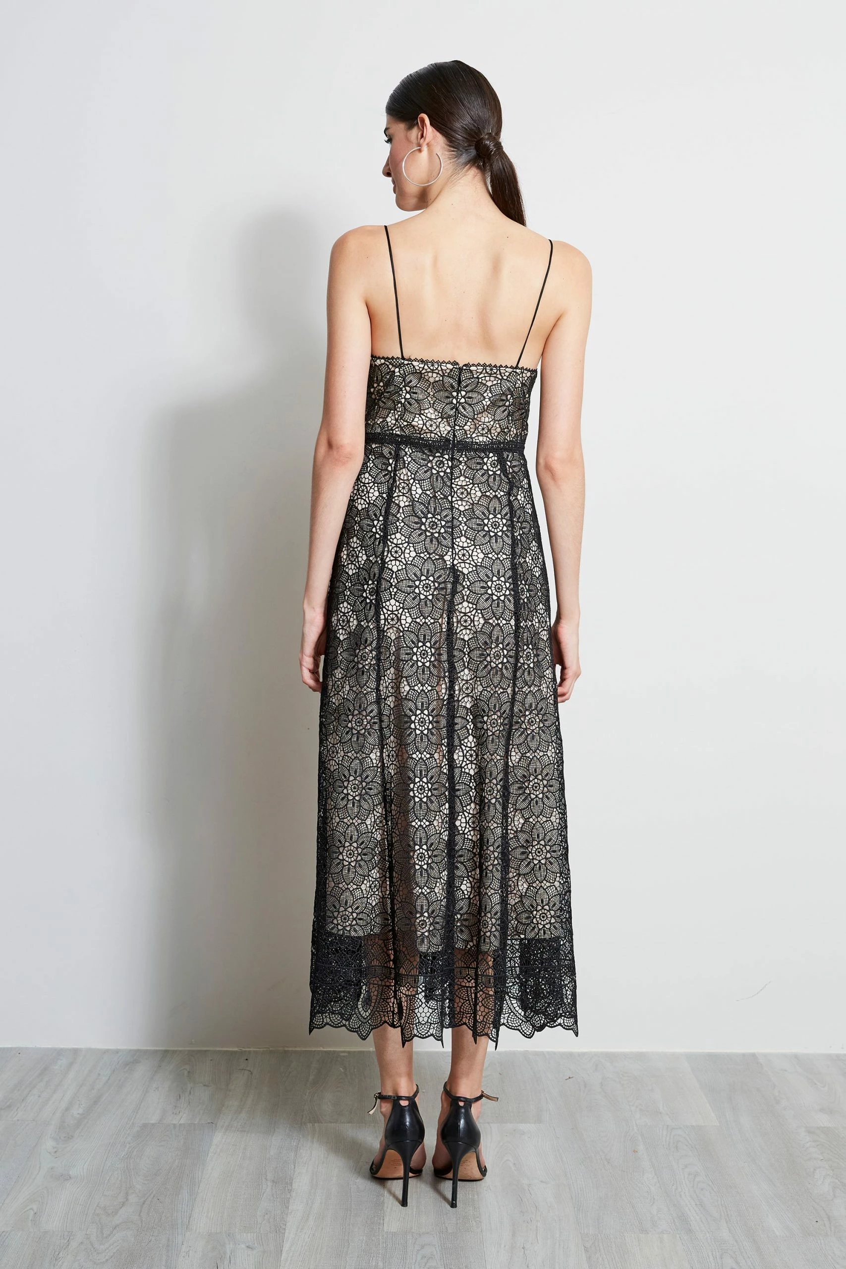Elie Tahari Floral Lace Midi Dress 7 Elie Tahari Floral Lace Midi Dress - Image 5