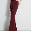 Elie Tahari Tuxedo Fit & Flare Pant -Elie Tahari Sales 2023 ER07J102 CORDOVAN 2FRONT 500