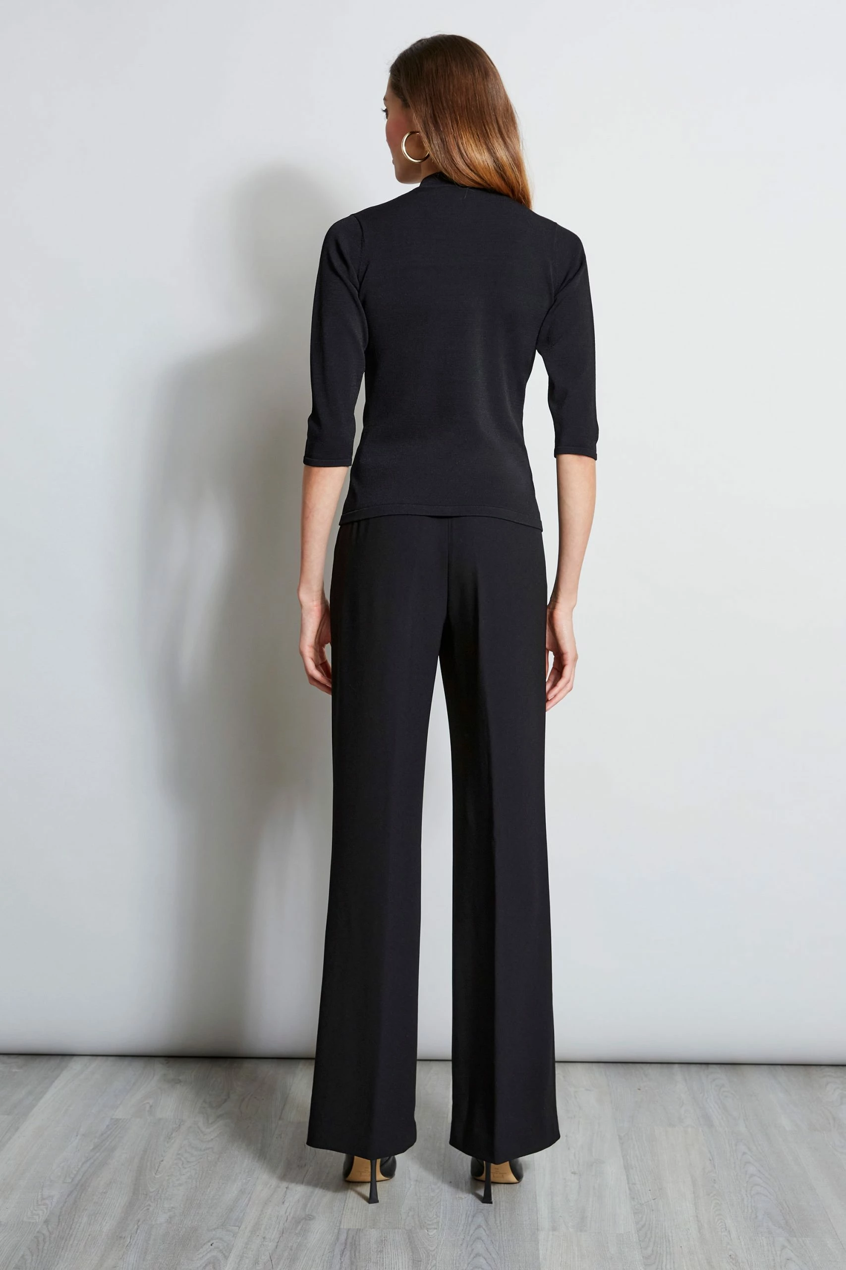 Elie Tahari Lace Applique Mock Sweater 5 Elie Tahari Lace Applique Mock Sweater - Image 3