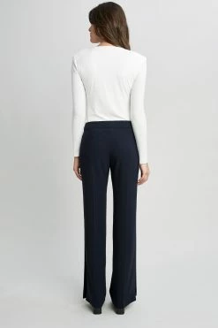 U-Neck Bodysuit 7 U-Neck Bodysuit -Elie Tahari Sales 2023 ETR15110 SKY WHITE 3BACK 0941