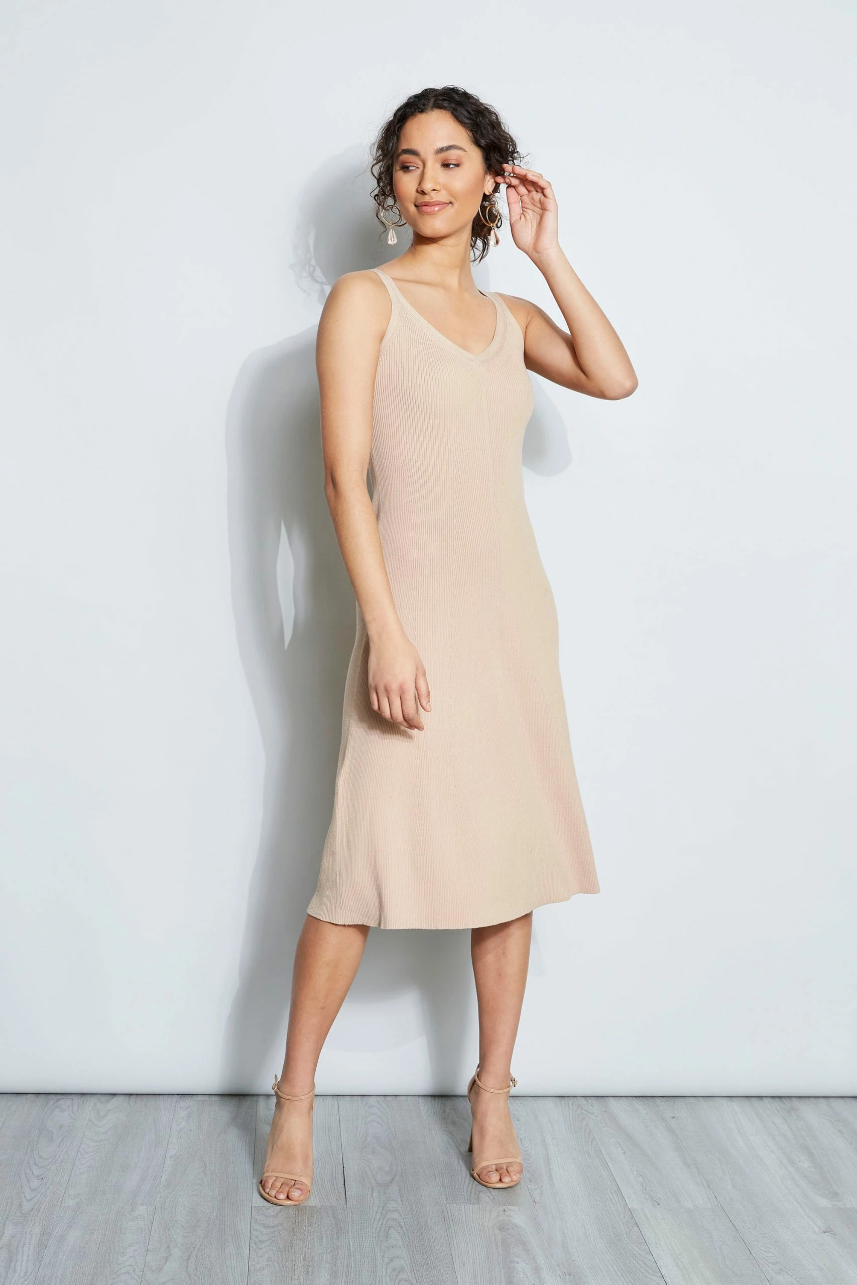 Ribbed Midi Dress 4 Ribbed Midi Dress - Image 2