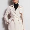 Silk Trench Jacket -Elie Tahari Sales 2023 ETR21253 ab