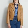 Vegan Leather Moto Jacket -Elie Tahari Sales 2023 ETR22448 LEATHERMOTOJACKET 2front 2940