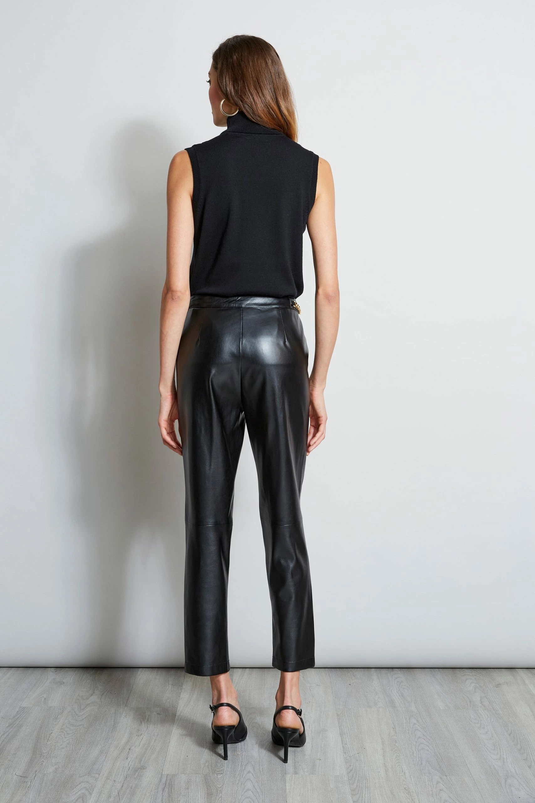 Vegan Leather Chain Pant 7 Vegan Leather Chain Pant - Image 5