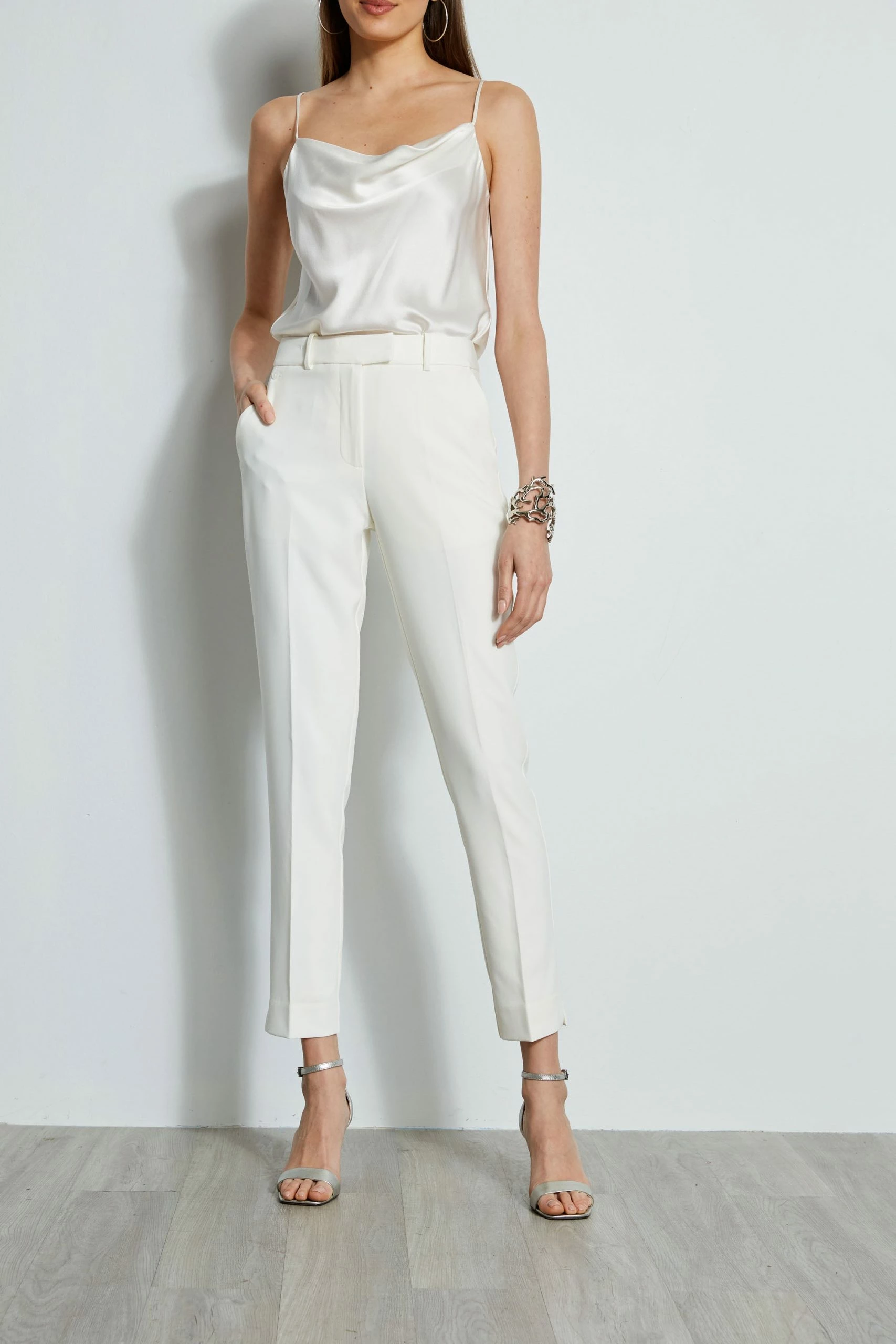 Slim Fit Cropped Pants 4 Slim Fit Cropped Pants - Image 2