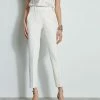 Slim Fit Cropped Pants -Elie Tahari Sales 2023 ETR31210 SKYWHITE ETR31209 SKYWHITE E45XB503 PEARL 2front 943
