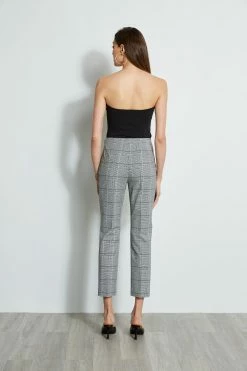 Plaid Ankle Pant -Elie Tahari Sales 2023 ETR31212 PLAID ETR31211 PLAID E65X2502 BLACK 3back 1141 2000x3000 6fbe9082 8dbb 4617 960c 542cac5919e8