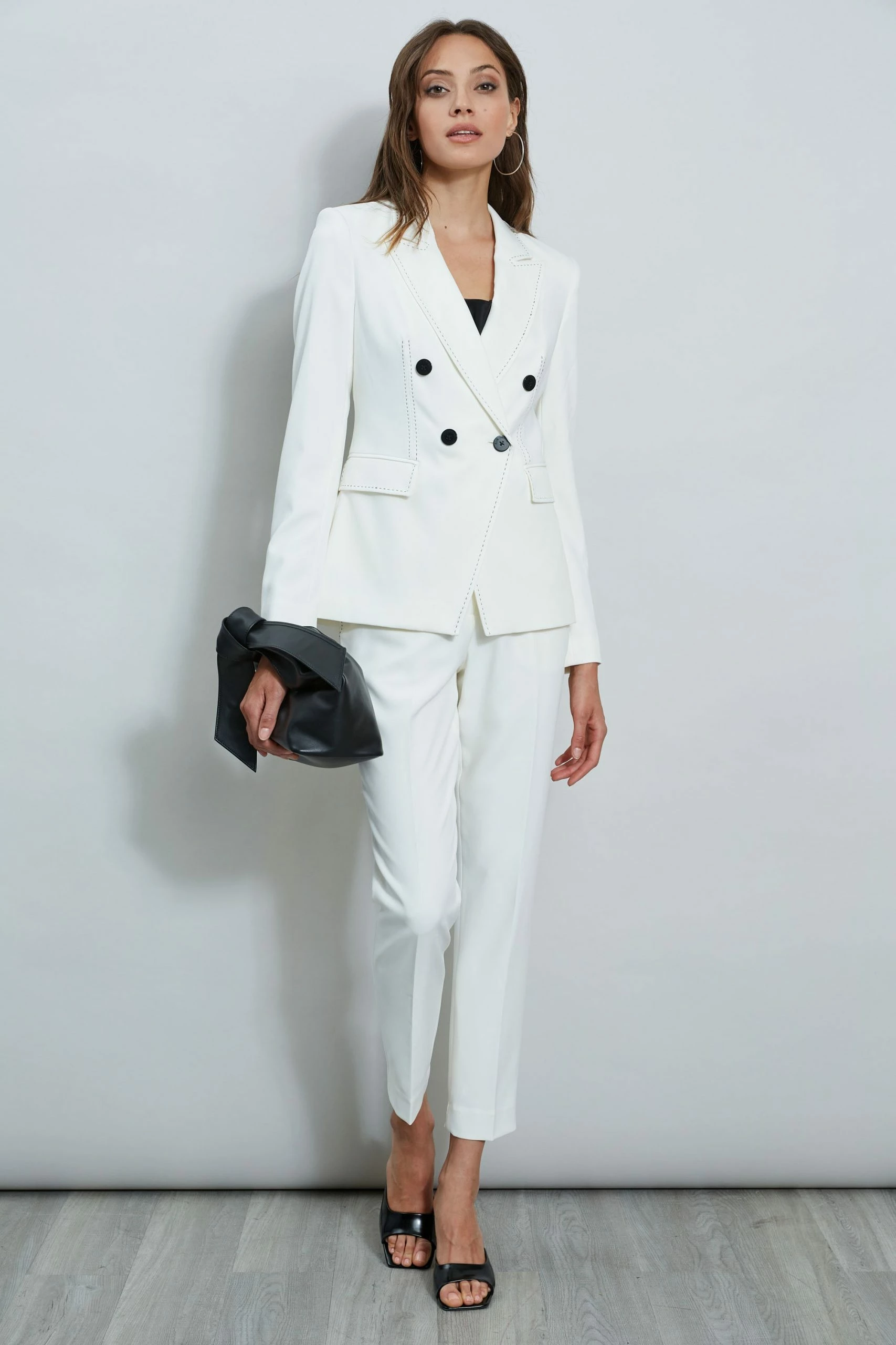 Stitch Double Breasted Blazer 7 Stitch Double Breasted Blazer - Image 5