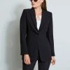 Elie Tahari Madison Single Button Blazer -Elie Tahari Sales 2023 EU88711U 2front 2032