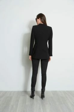 Elie Tahari Madison Single Button Blazer -Elie Tahari Sales 2023 EU88711U 3BACK 2383