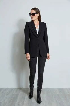 Elie Tahari Madison Single Button Blazer -Elie Tahari Sales 2023 EU88711U 1hero 2054