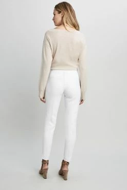 Elie Tahari Marcia Pant 19 Elie Tahari Marcia Pant -Elie Tahari Sales 2023 EU88720U WHITE 3BACK 015