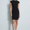 Elie Tahari Freida Dress -Elie Tahari Sales 2023 EU88761U BLACK DRESS 1HERO 938