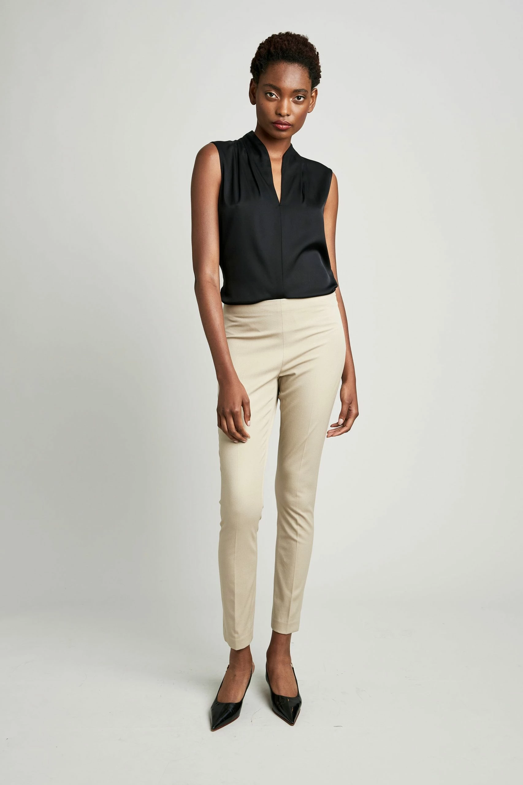 Elie Tahari Juliette Long Skinny Stretch-Twill Pant 4 Elie Tahari Juliette Long Skinny Stretch-Twill Pant - Image 2