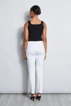Elie Tahari Skinny Long Pant 9 Elie Tahari Skinny Long Pant -Elie Tahari Sales 2023 EU8M020U White E15XA502 Black 3BACK 3217