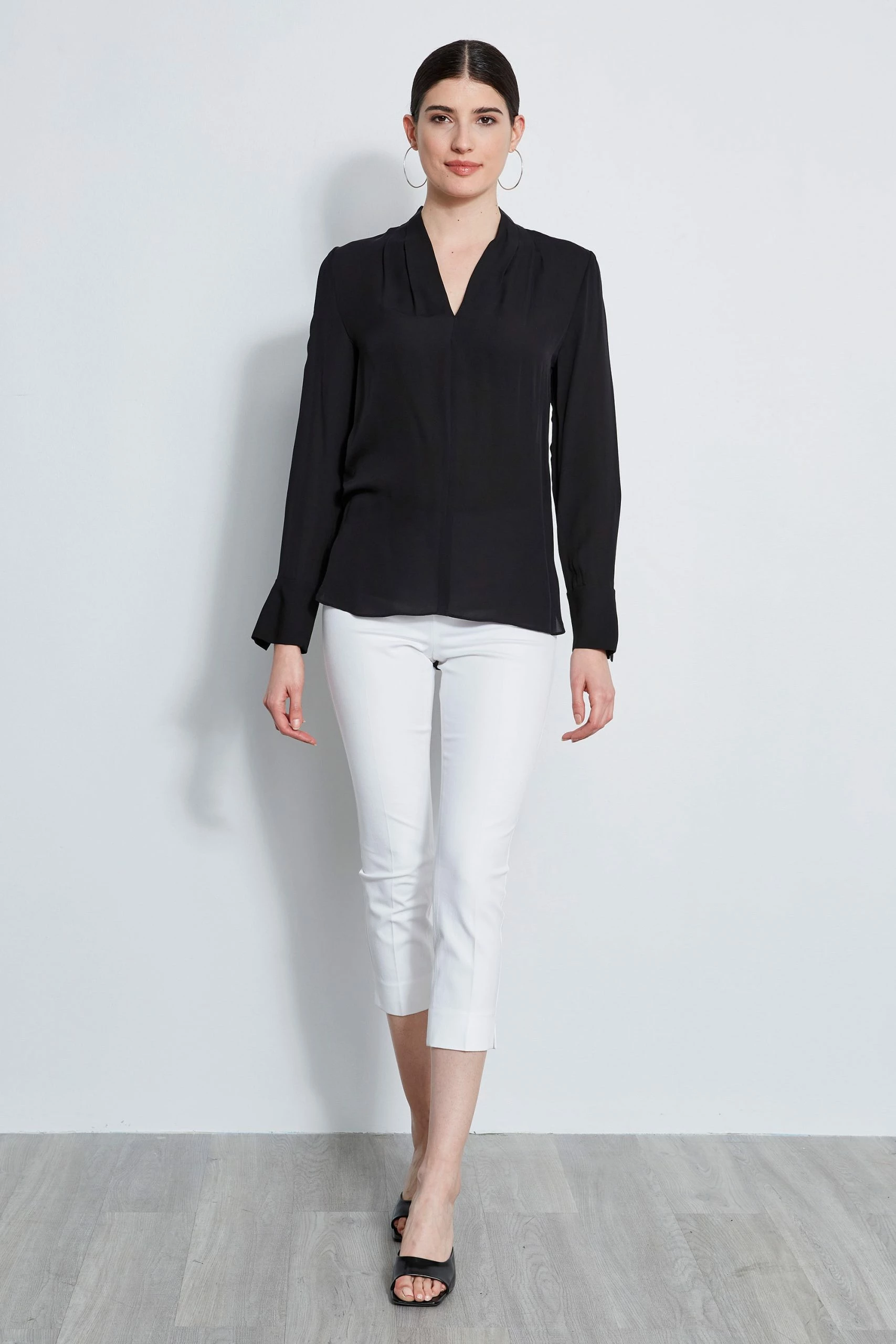 Elie Tahari Juliette Cropped Skinny Stretch-Twill Pant 5 Elie Tahari Juliette Cropped Skinny Stretch-Twill Pant - Image 3