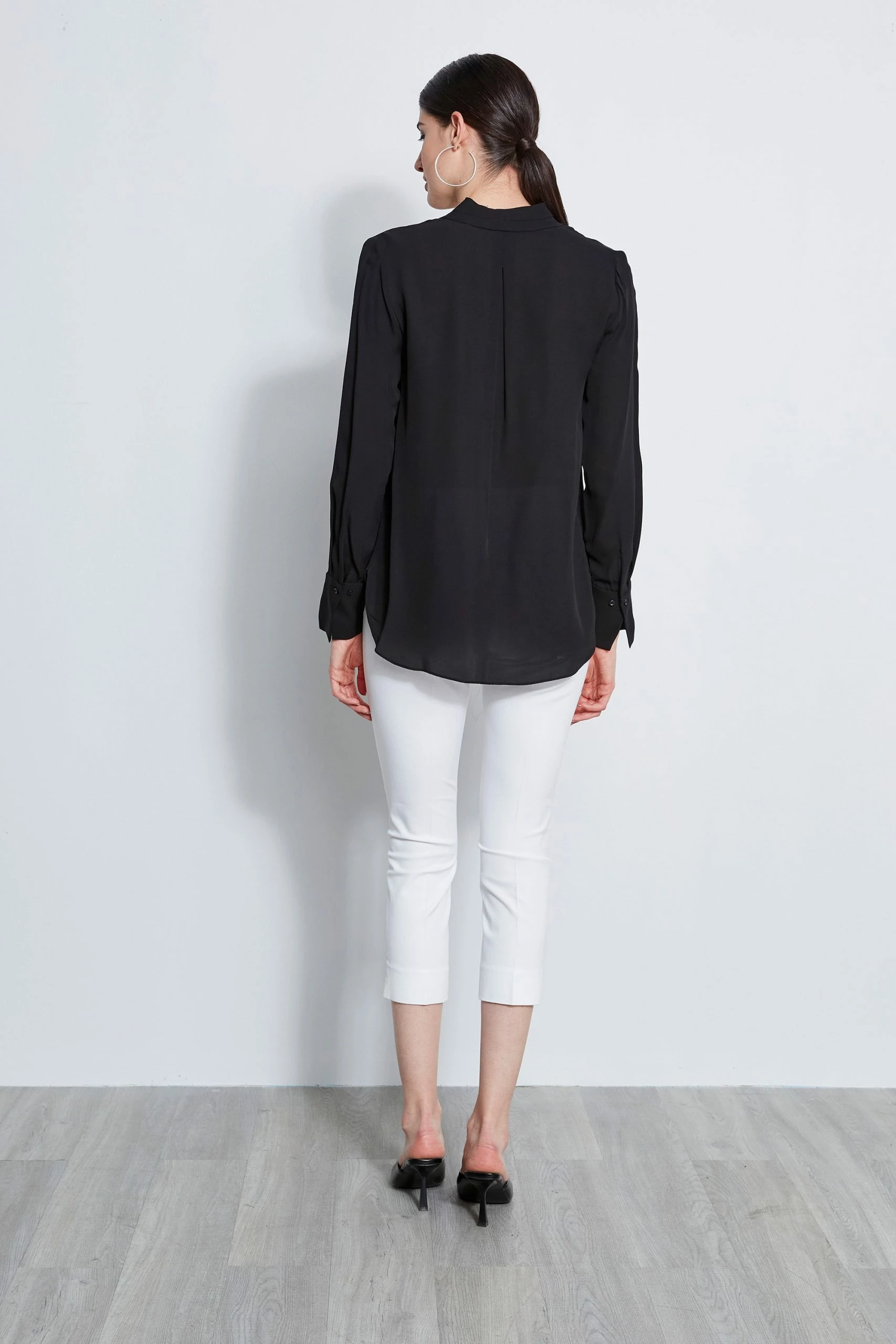 Elie Tahari Juliette Cropped Skinny Stretch-Twill Pant 4 Elie Tahari Juliette Cropped Skinny Stretch-Twill Pant - Image 2