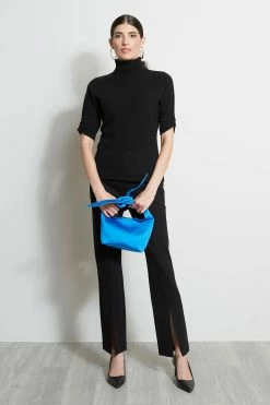 Elie Tahari Small Satin Knot Handbag -Elie Tahari Sales 2023 HANDBAG 1HERO 1851