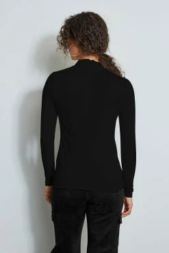 Long Sleeve Twist Neck Knit -Elie Tahari Sales 2023 LONGSLEEVETWISTKNIT ETR14103 PORCELAIN 1HERO 2429 8b81566e e38f 47ee aa30 f97c9d21d218